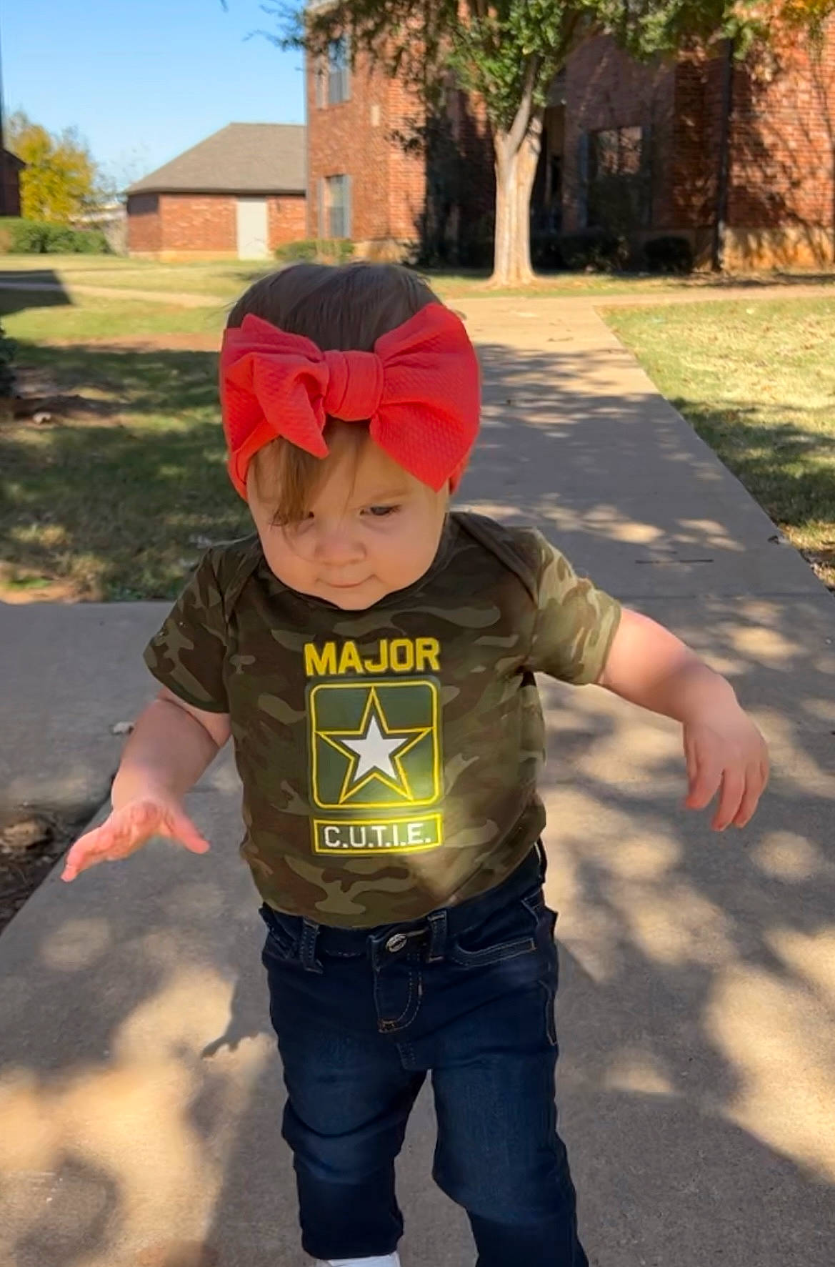 Stella joined the competition — help win amazing prizes! asphalt, cap, child, eyewear, fun, grass, happy, headwear, landscape, leaf, leisure, person, personal_protective_equipment, plant, recreation, road_surface, sky, sleeve, t_shirt, tints_and_shades