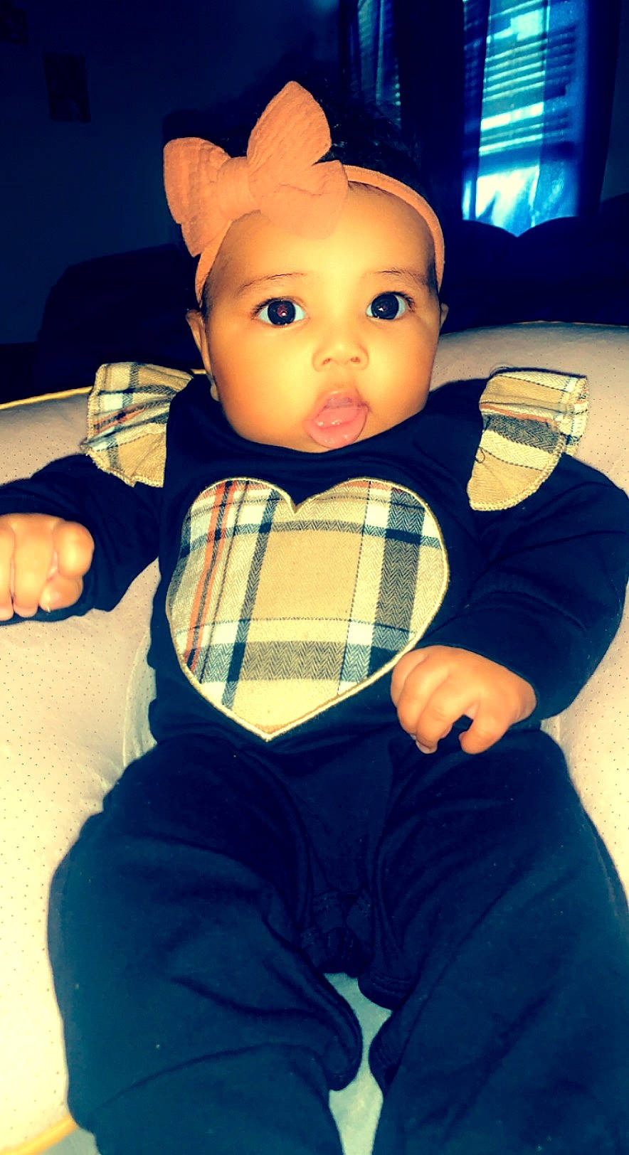 Anastasia joined the competition — help win amazing prizes! baby_toddler_clothing, cheek, chin, comfort, cool, doll, electric_blue, gesture, human_body, iris, nose, plaid, sitting, skin, sleeve, stuffed_toy, tartan, thumb, toddler, toy