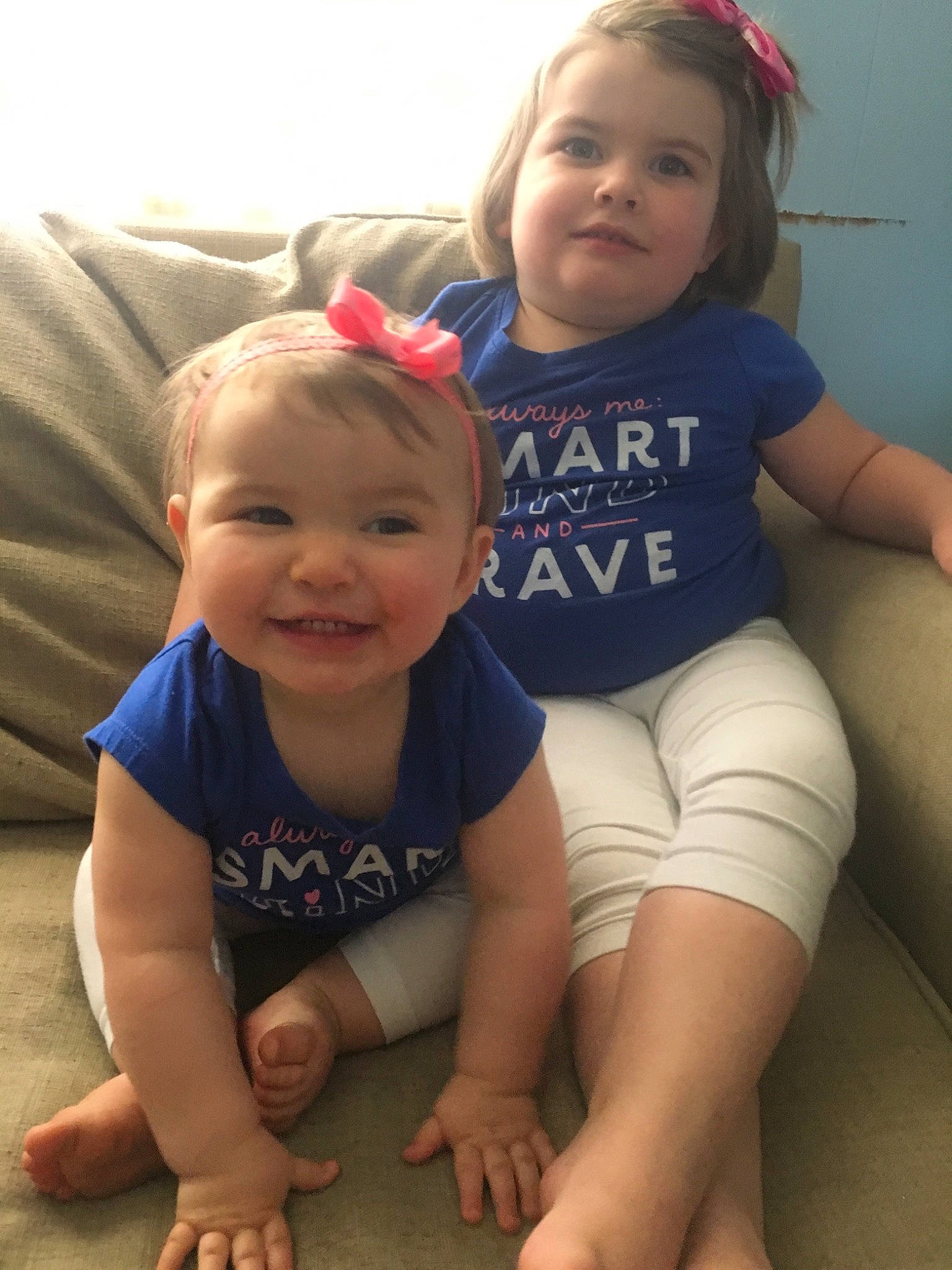 Haven joined the competition — help win amazing prizes! arm, baby, baby_toddler_clothing, cheek, child, daughter, fun, happy, joy, leg, person, play, sibling, sitting, skin, smile, t_shirt, thigh, toddler, vacation