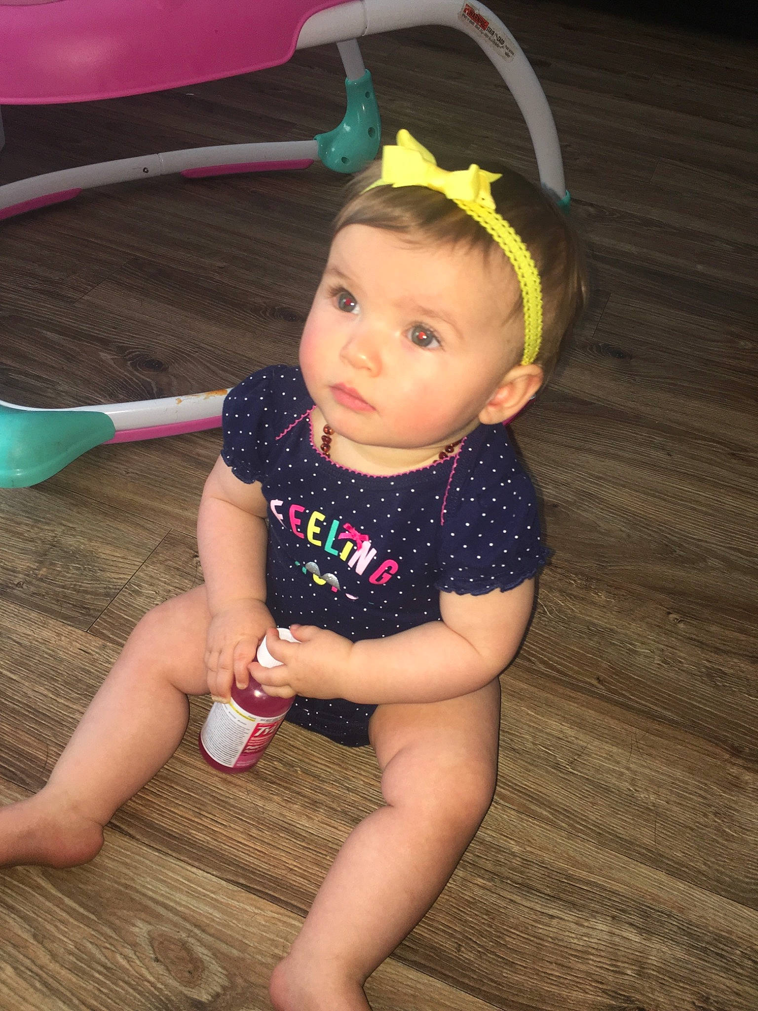 Haven is registered to the contest to win money with this photo: baby, child, headgear, person, toddler