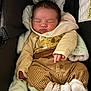 Joy participe au concours pour gagner de l'argent avec cette photo : baby, sleeping, infant, clothing, socks, blanket, car_seat, face, head, cute, soft, cozy, resting, child, newborn, closed_eyes, warm, comfort, portrait, indoors