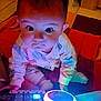Adennis a rejoint le concours — aidez-le/la à gagner de superbes lots ! baby, buttons, child, colorful_lights, curious, cute, electronic_toy, face, floor_tiles, glowing_toy, hand, indoor, infant, nighttime_lighting, pajamas, playmat, portrait, sitting, soft_toy, wide_eyes