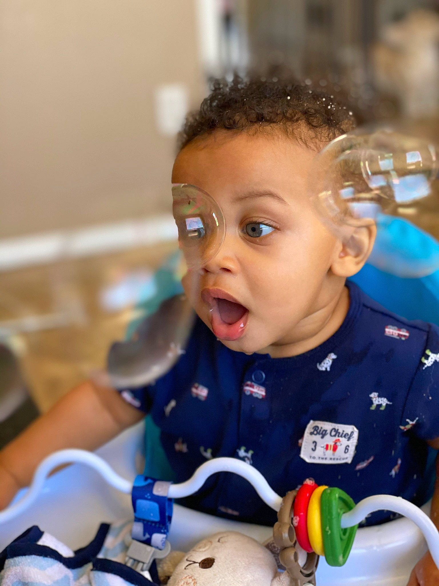 Quincy joined the competition — help win amazing prizes! baby, child, ear, person, play, smile, surprise, toddler