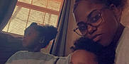 Aa'Moura joined the competition — help win amazing prizes! accessories, adult, baby, bed, clothing, couch, face, furniture, glasses, happy, head, homedecor, indoors, male, man, people, person, photography, portrait, t_shirt