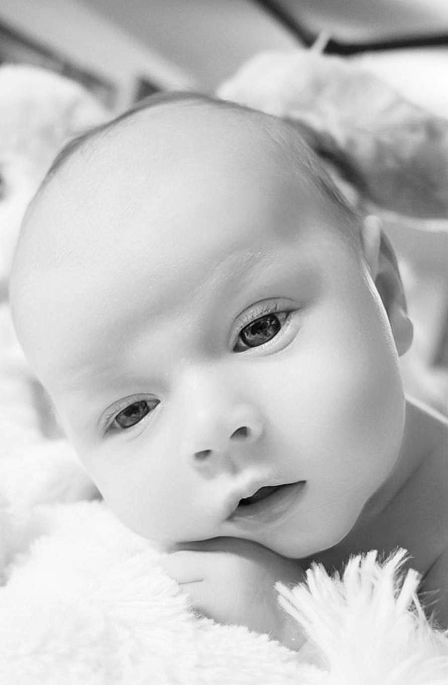 Brooks joined the competition — help win amazing prizes! baby, baby_toddler_clothing, black, black_and_white, cheek, eyebrow, eyelash, facial_expression, flash_photography, happy, iris, lip, monochrome, monochrome_photography, nose, person, skin, style, textile, toddler