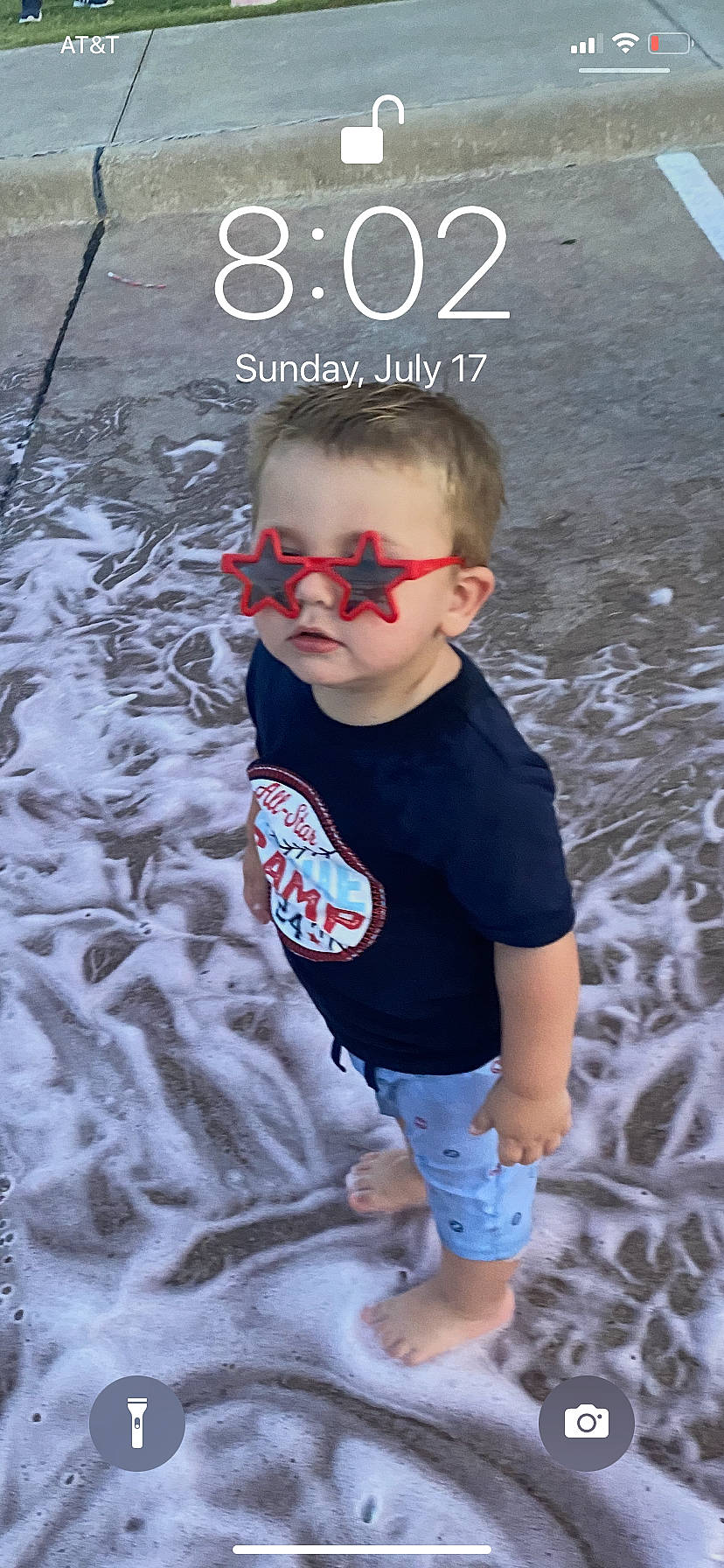 Holden joined the competition — help win amazing prizes! baby_toddler_clothing, child, cool, eyewear, facial_expression, font, fun, goggles, hairstyle, happy, pattern, person, personal_protective_equipment, shorts, sleeve, sunglasses, t_shirt, toddler, top, vacation