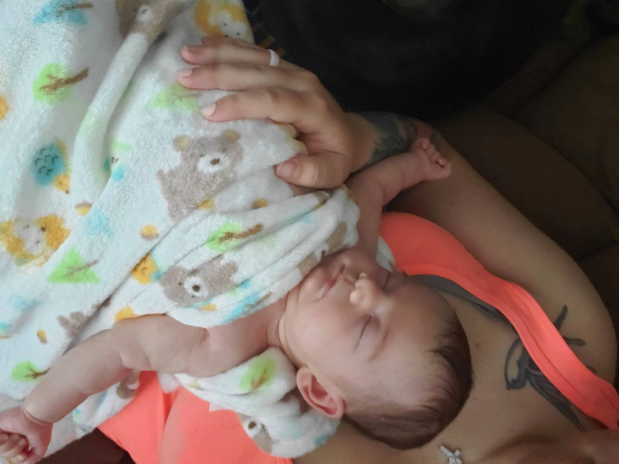 Coraline is registered to the contest to win money with this photo: baby, child, hand, person, skin, toddler