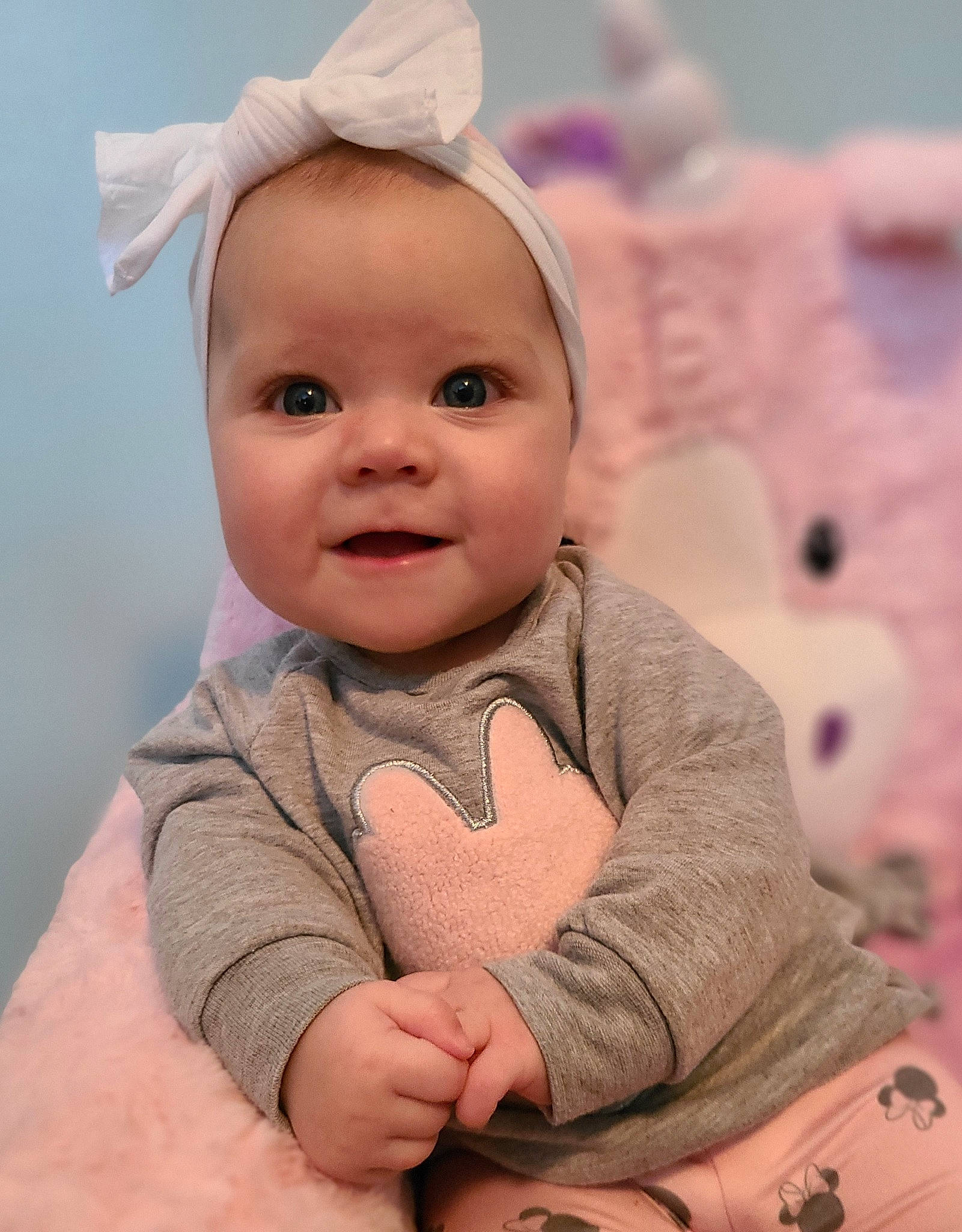 Lacy joined the competition — help win amazing prizes! baby, baby_toddler_clothing, cheek, chin, ear, eye, face, facial_expression, happy, human_body, iris, lip, nose, person, product, skin, sleeve, smile, standing, textile