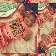 Honesti joined the competition — help win amazing prizes! baby, infant, child, pink_clothing, headband, blanket, heart_pattern, leopard_print, collage, multiple_images, portrait, lying_down, cute, soft_texture, baby_girl, small_hands, indoor, cozy, comfortable, sleepwear