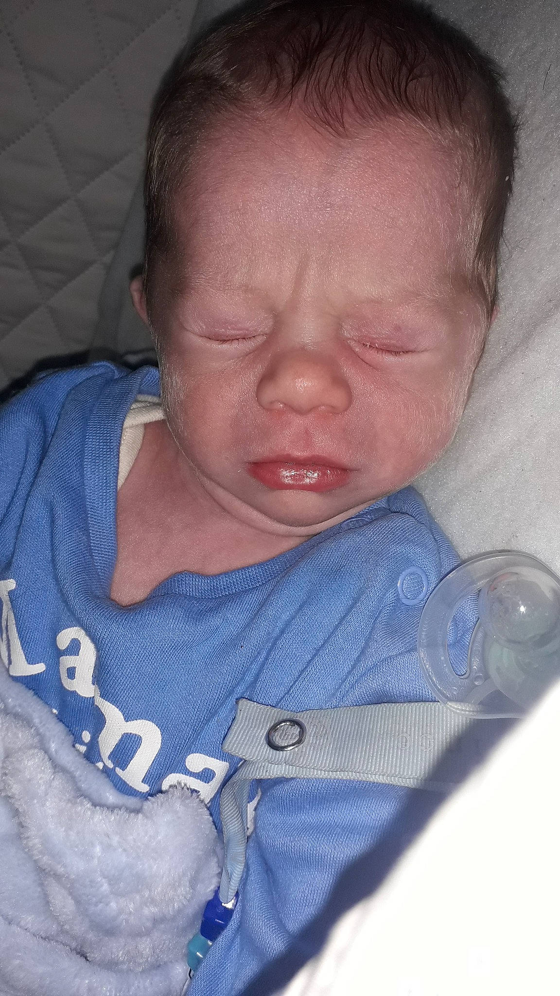 Harlow-george is registered to the contest to win money with this photo: arm, baby, baby_toddler_clothing, cheek, chin, comfort, ear, eyelash, finger, gesture, hand, happy, iris, lip, mouth, neck, nose, person, skin, sleeve