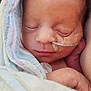 Aliyah joined the competition — help win amazing prizes! newborn, baby, infant, sleeping, blanket, hospital, nasal_tube, face, skin, wrapped, peaceful, closeup, tape, hand, soft, cozy, cute, fragile, child, portrait