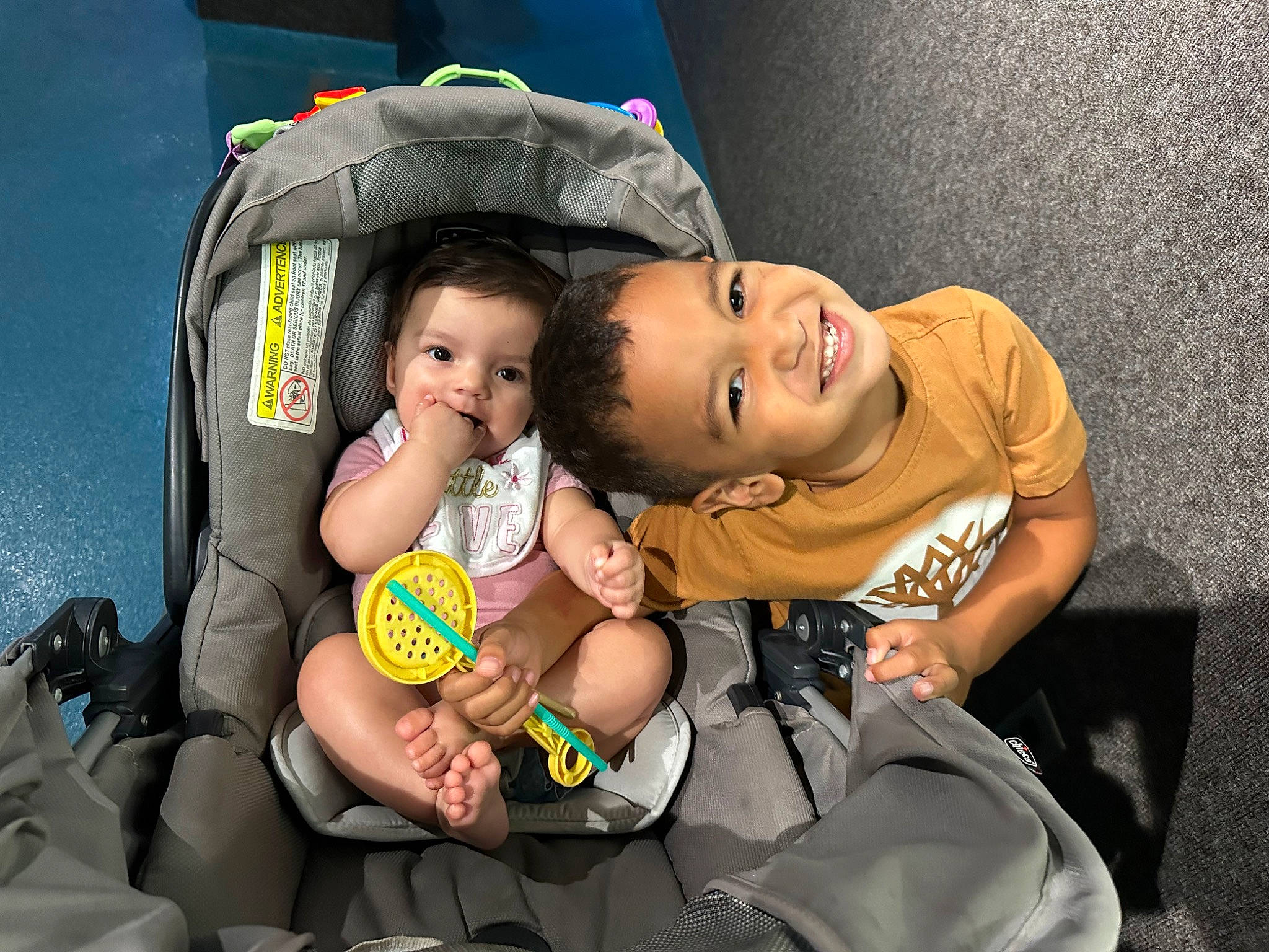 Havier joined the competition — help win amazing prizes! baby, baby_carriage, baby_products, car_seat, child, comfort, event, fashion_accessory, flash_photography, fun, happy, hat, joy, leisure, mouth, person, room, shorts, sitting, skin