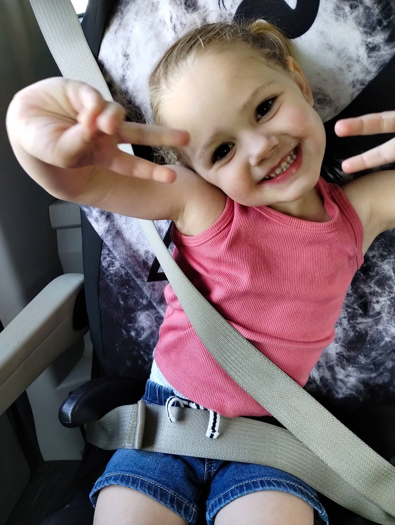 Judith joined the competition — help win amazing prizes! cheek, cool, ear, eye, eyebrow, eyelash, facial_expression, finger, gesture, happy, human_body, joint, joy, mouth, neck, organ, person, seat_belt, shoulder, skin