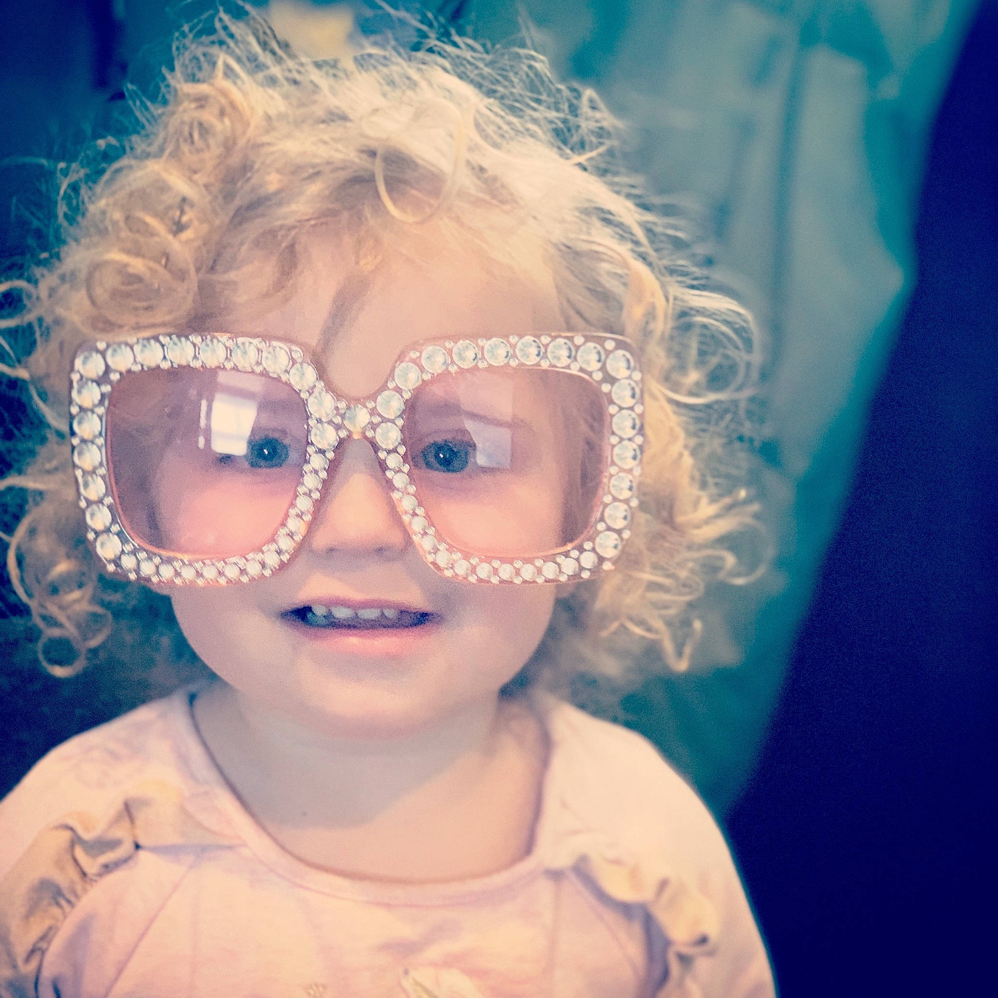 Lily Rae is registered to the contest to win money with this photo: beauty, child, close_up, cool, eye, eyebrow, eyewear, face, forehead, fun, glasses, goggles, hair, head, joy, lip, nose, person, skin, smile