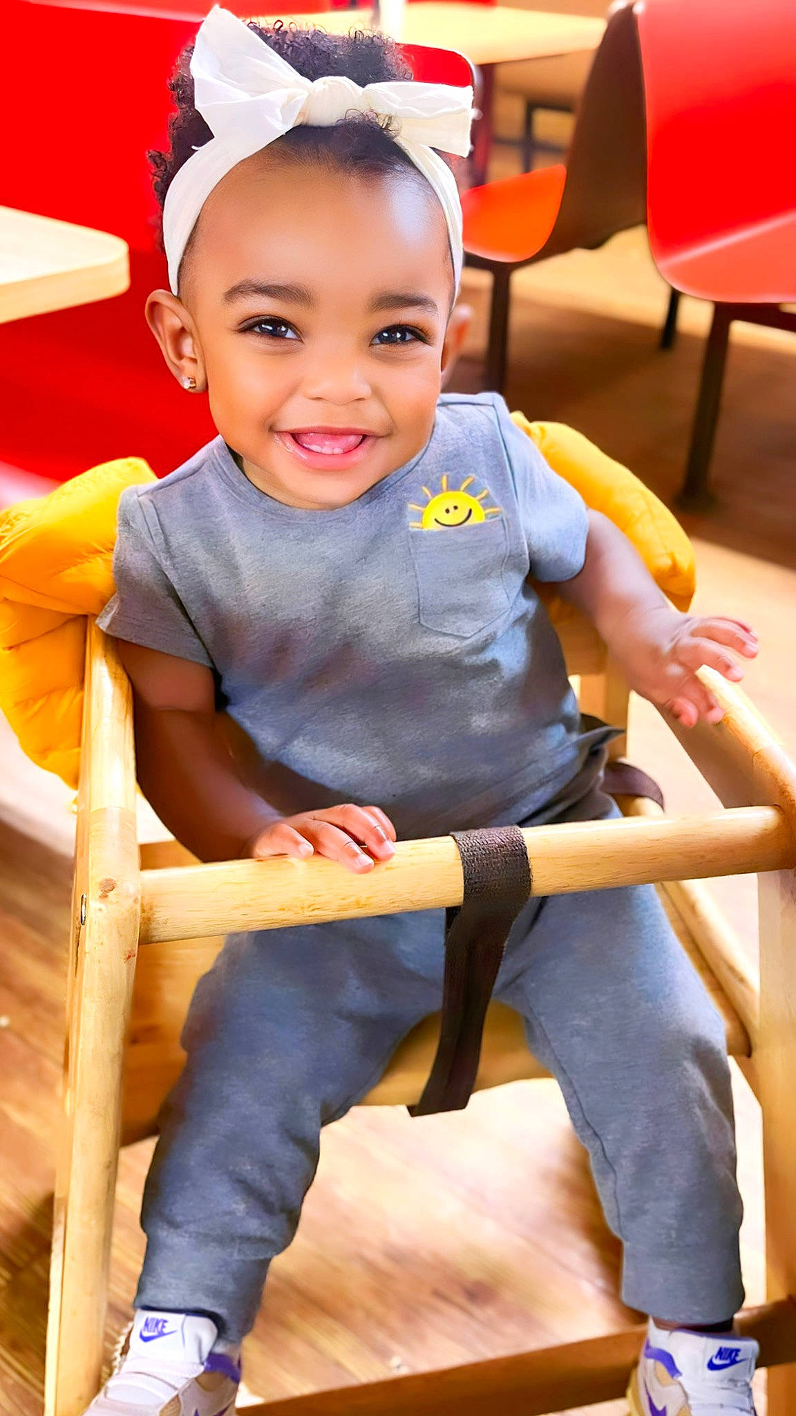 Mailuhv joined the competition — help win amazing prizes! baby_toddler_clothing, beauty, chair, chin, facial_expression, fun, hairstyle, happy, human_body, joy, leisure, organ, person, photograph, red, skin, sleeve, smile, snapshot, thigh