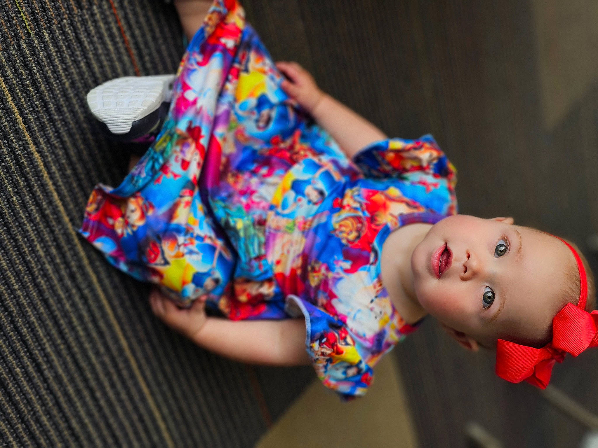 Sofia joined the competition — help win amazing prizes! baby_toddler_clothing, child, doll, dress, eyelash, fashion_design, foot, fun, hairstyle, human_body, human_leg, joint, pattern, person, pink, skin, sleeve, textile, thigh, toy