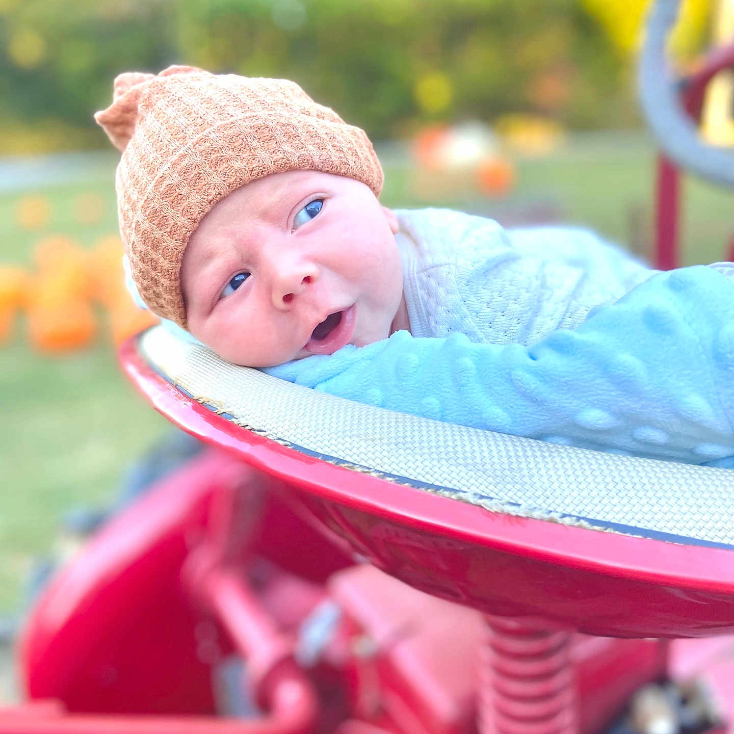 Wesley joined the competition — help win amazing prizes! baby, beanie, bonnet, cap, clothing, coat, face, glove, hat, head, jacket, machine, newborn, outdoorplayarea, outdoors, person, photography, playarea, portrait, spoke
