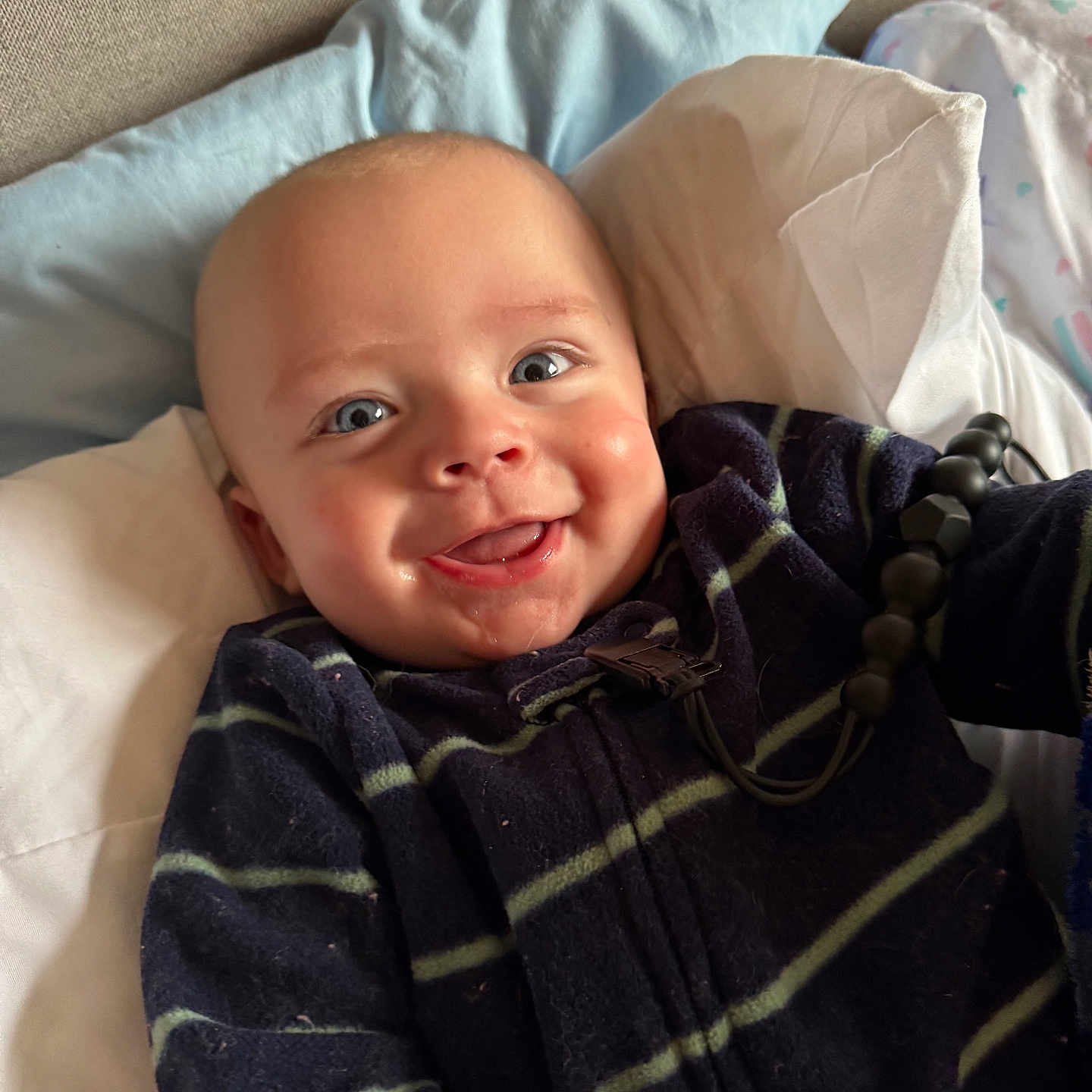 Draven joined the competition — help win amazing prizes! baby, blanket, bodypart, clothing, coat, cushion, face, finger, hand, happy, head, homedecor, hoodie, knitwear, person, photography, portrait, smile, sweater, sweatshirt