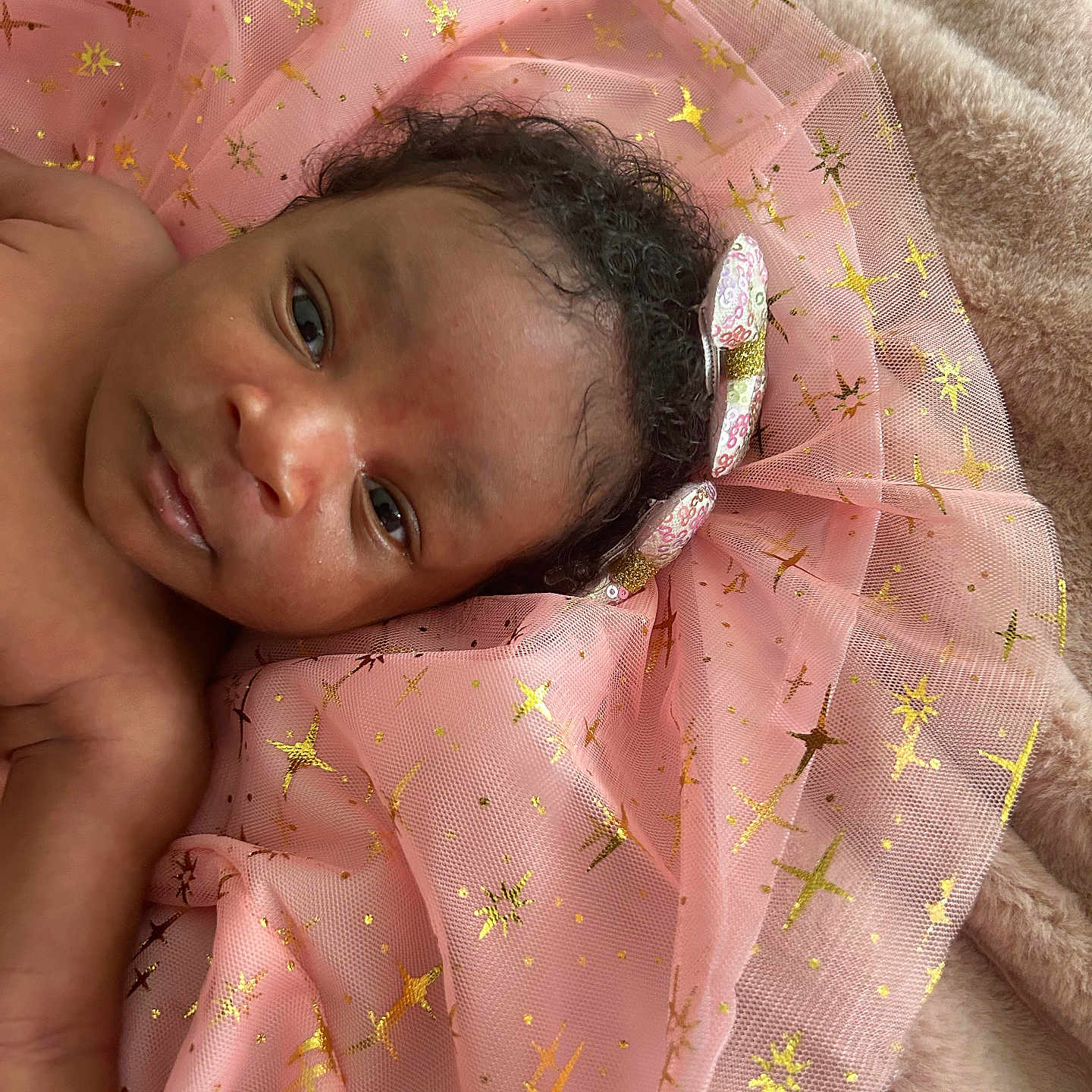 Jayva joined the competition — help win amazing prizes! baby, bed, bedroom, blanket, bodypart, face, finger, furniture, hand, happy, head, indoors, newborn, person, photography, portrait, quilt, sleeping, smile, towel