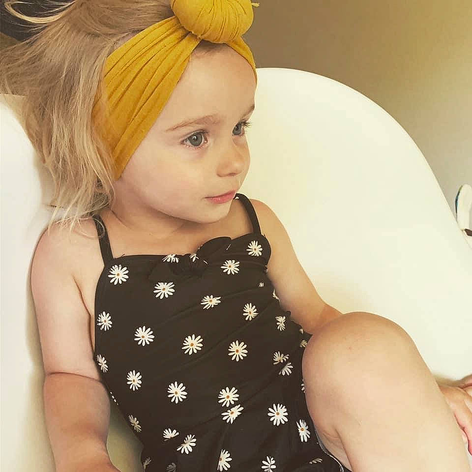 Kadence joined the competition — help win amazing prizes! blond, brown_hair, child, child_model, clothing, design, dress, ear, eyelash, hair, hair_accessory, hairstyle, long_hair, neck, pattern, person, pigtail, polka_dot, toddler, wig