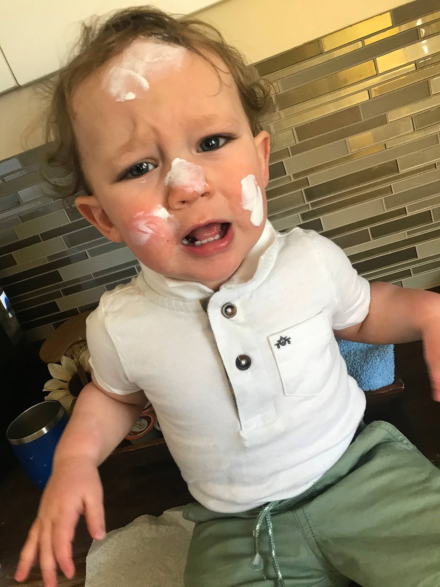 Colsen is registered to the contest to win money with this photo: cheek, child, person, smile, toddler