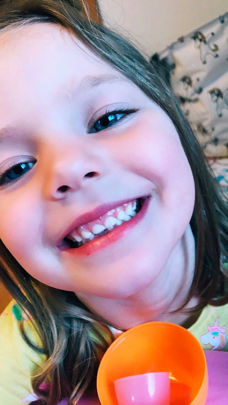 Karly joined the competition — help win amazing prizes! beauty, cheek, child, chin, close_up, eye, eyebrow, face, facial_expression, fun, hair, happy, head, joy, lip, mouth, nose, organ, person, skin
