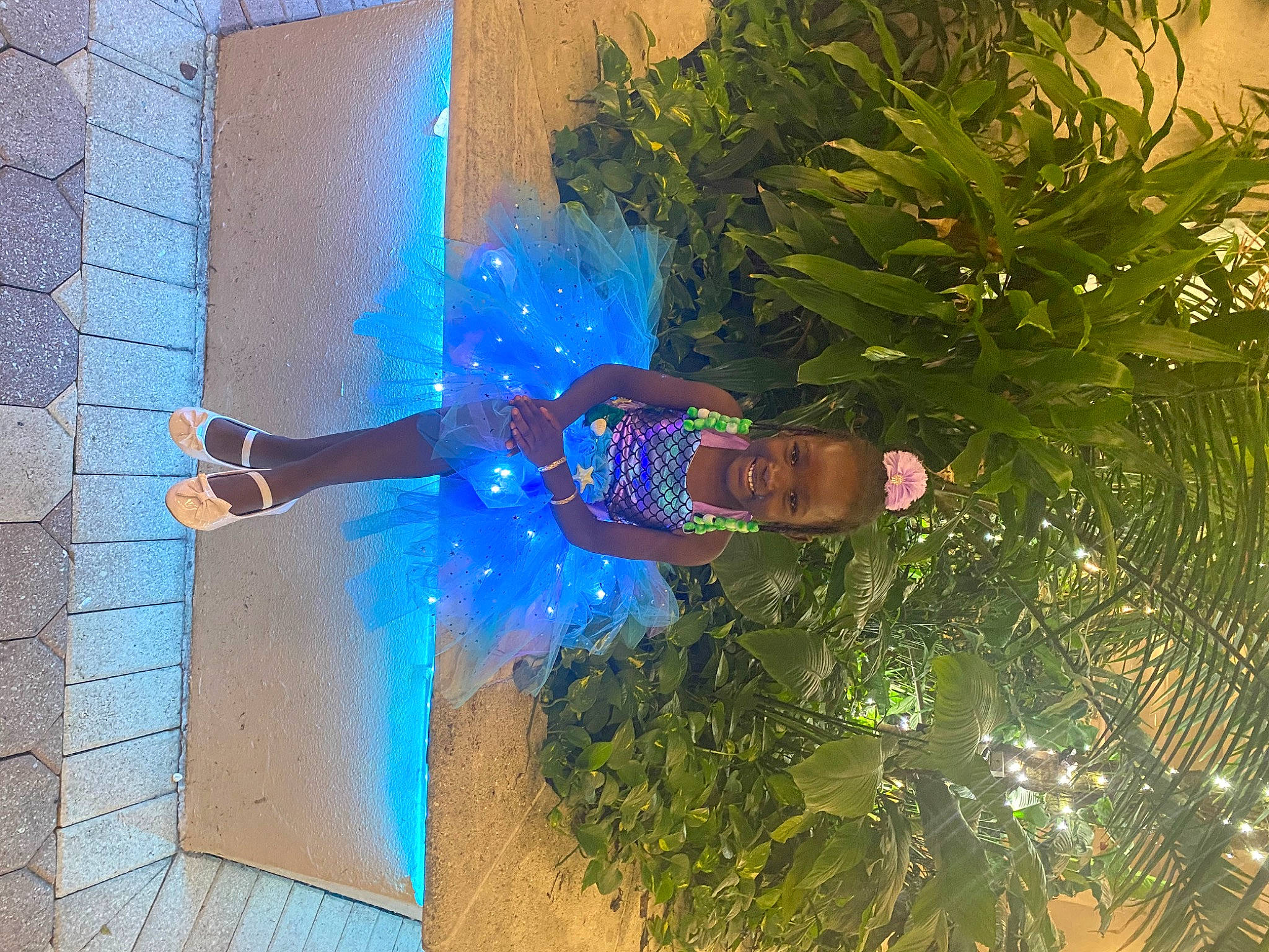 Shay is registered to the contest to win money with this photo: arecales, electric_blue, facade, flowerpot, fun, houseplant, human_leg, joy, leisure, night, people_in_nature, person, plant, shadow, terrestrial_plant, tints_and_shades, tree, visual_arts