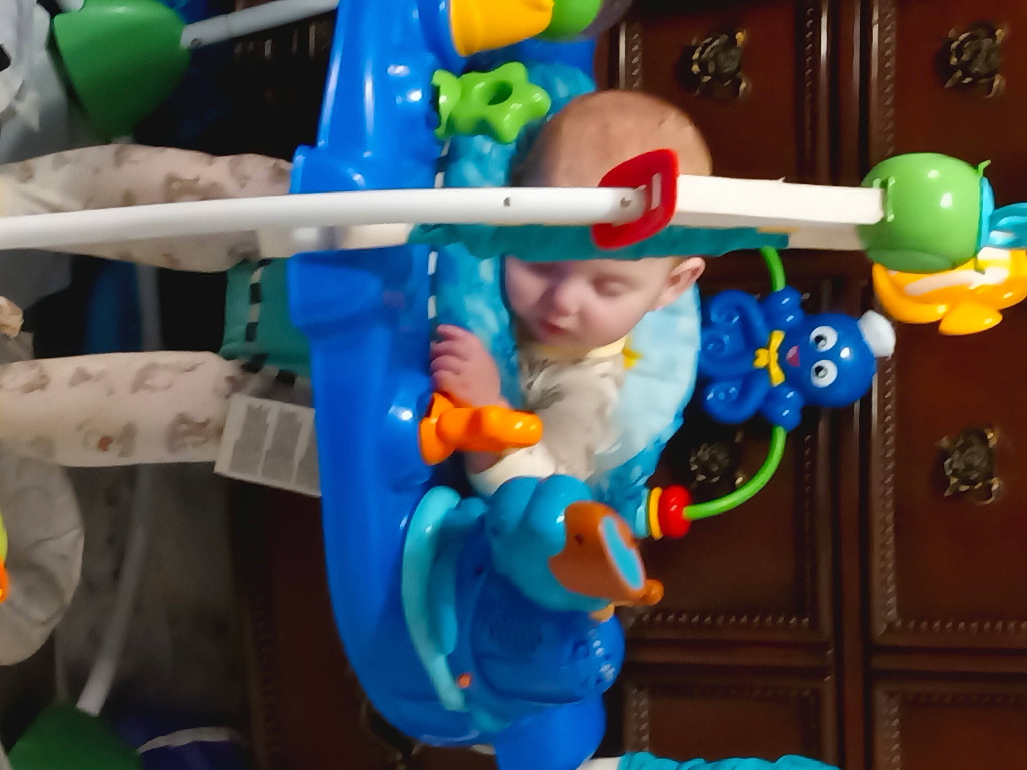 Faith is registered to the contest to win money with this photo: baby, baby_products, baby_toys, blue, child, electric_blue, fun, headwear, human_body, leisure, outdoor_play_equipment, person, photography, plastic, play, product, recreation, room, toddler, toy