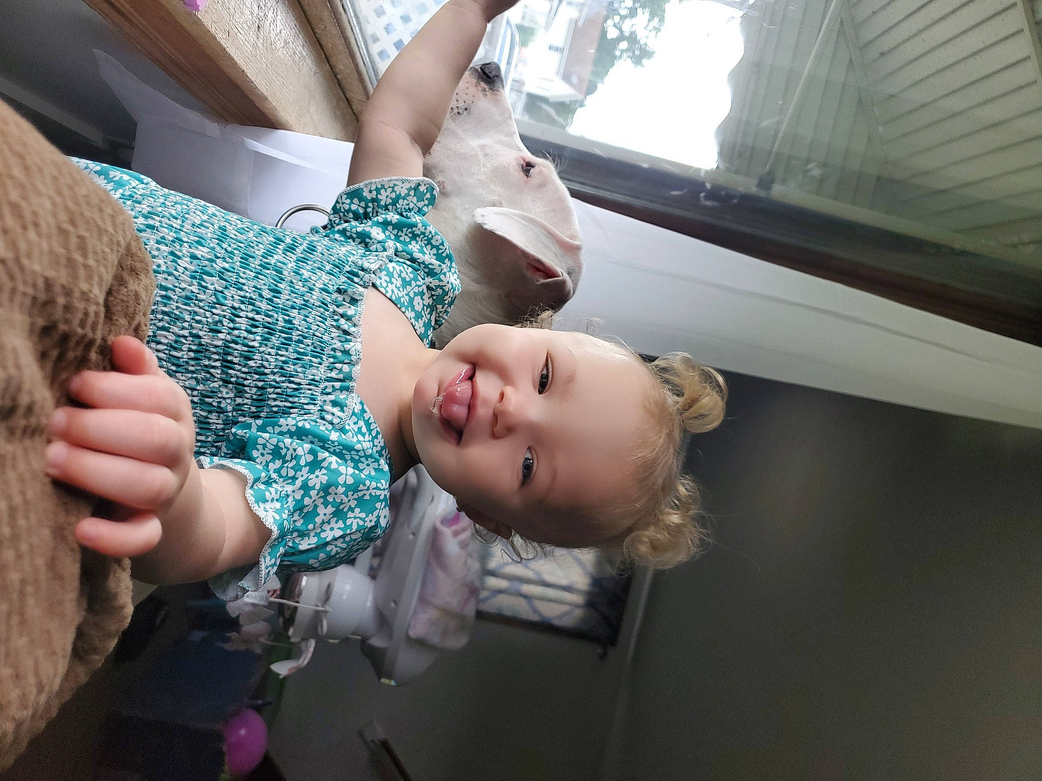 Nyah joined the competition — help win amazing prizes! child, comfort, elbow, eyelash, eyewear, fashion_accessory, fashion_design, flash_photography, flesh, fun, gesture, hand, happy, human_leg, joy, leisure, long_hair, pattern, person, sitting