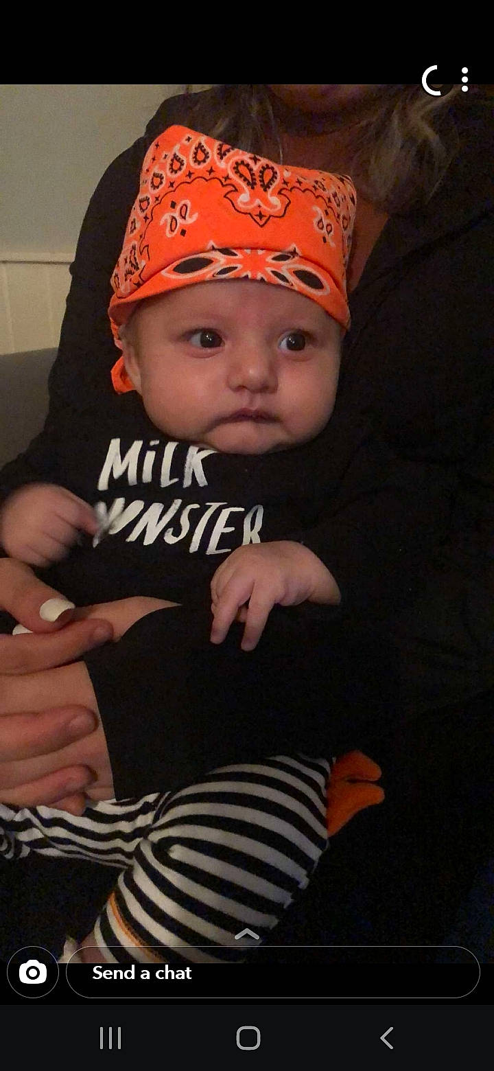 Julian joined the competition — help win amazing prizes! baby, beanie, cap, child, cool, head, headgear, headwear, person, product, t_shirt, toddler