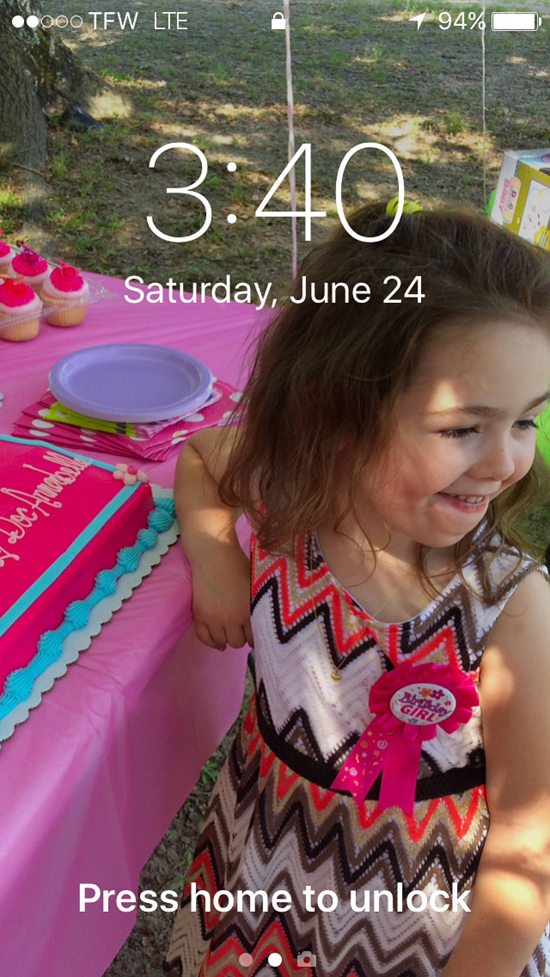 Annabelle Ryelee Lindsey is registered to the contest to win money with this photo: child, day, fun, girl, joy, material, person, pink, play, product, recreation, summer, toddler