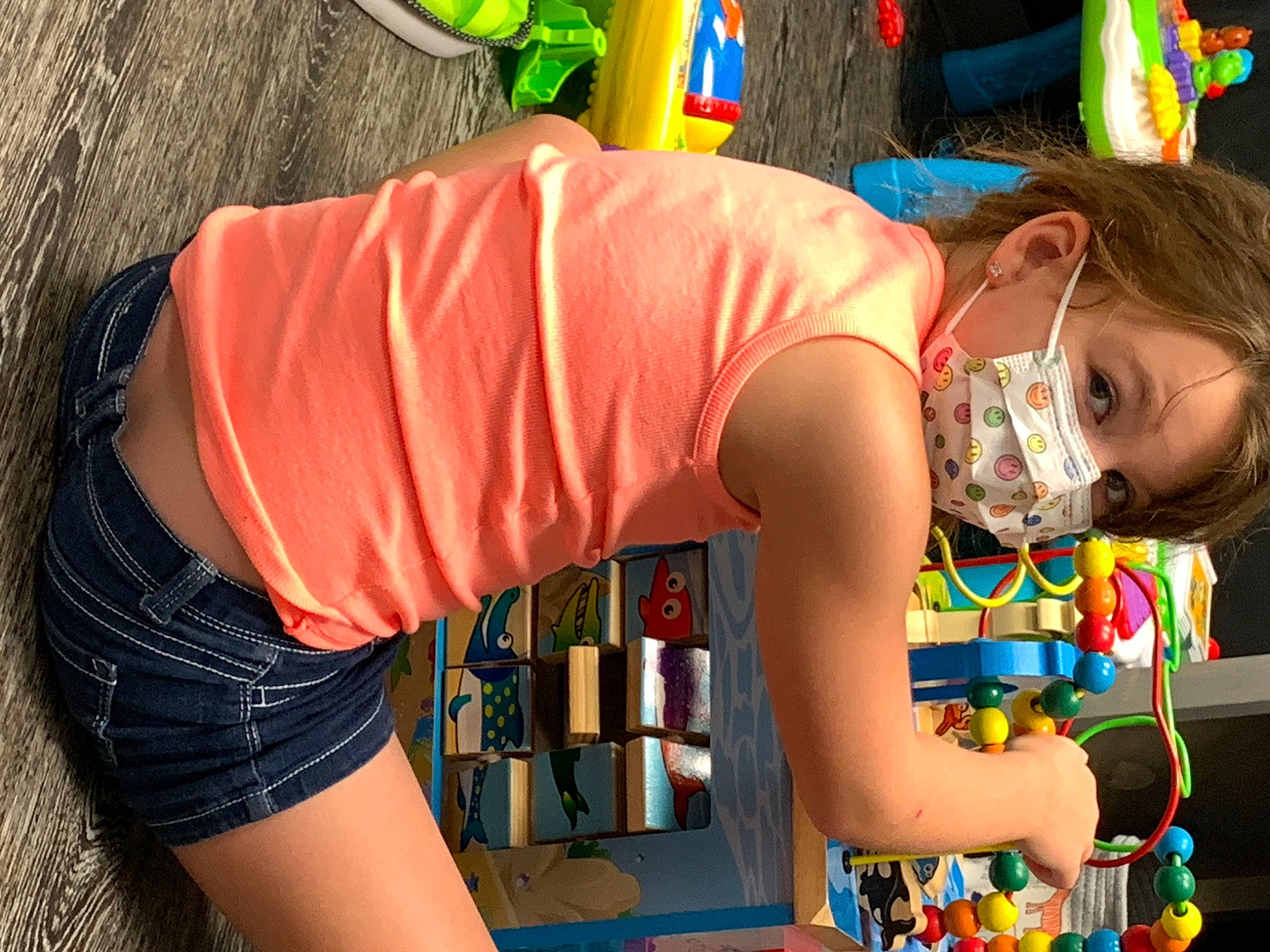 Briley is registered to the contest to win money with this photo: child, fun, leg, person, play, thigh