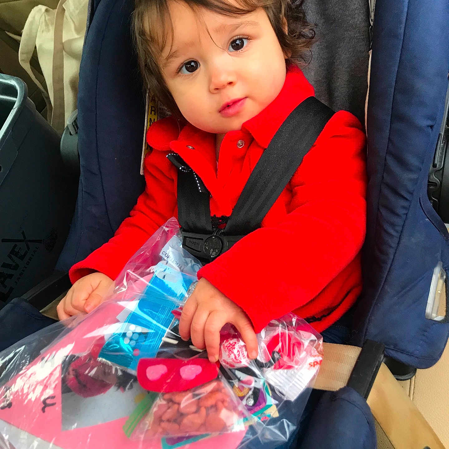 Ava Marie is registered to the contest to win money with this photo: baby_products, child, fun, girl, pink, product, red, toddler