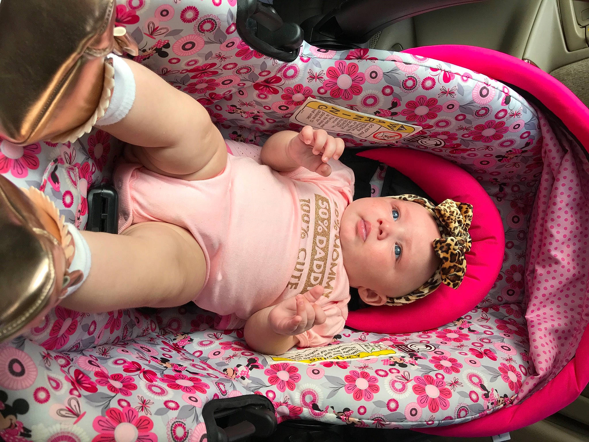 Mary joined the competition — help win amazing prizes! baby, baby_products, birth, car_seat, child, finger, flesh, hand, headwear, leg, mouth, nail, person, pink, plant, product, skin, sleep, toddler