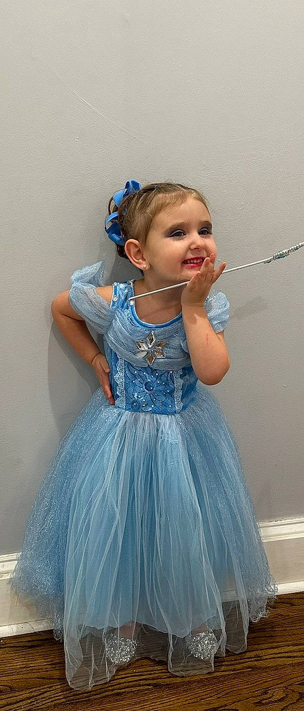 Rylee joined the competition — help win amazing prizes! arm, baby_toddler_clothing, blue, day_dress, dress, face, hair, hairstyle, happy, human_body, iris, joint, joy, neck, person, shoulder, skin, sleeve, smile, standing
