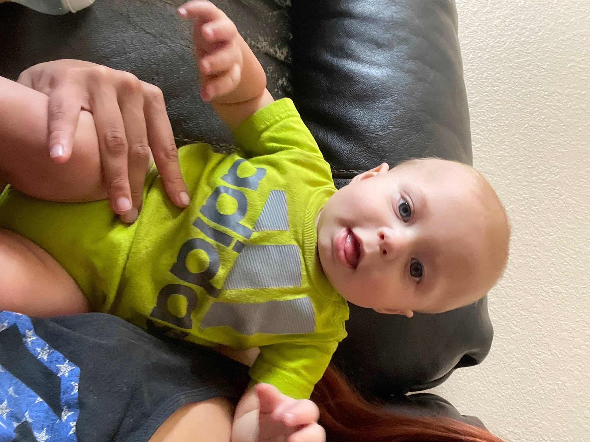 Javani joined the competition — help win amazing prizes! baby, baby_toddler_clothing, cheek, child, comfort, eye, facial_expression, finger, fun, gesture, hand, happy, interaction, joint, mouth, nail, person, skin, smile, thumb