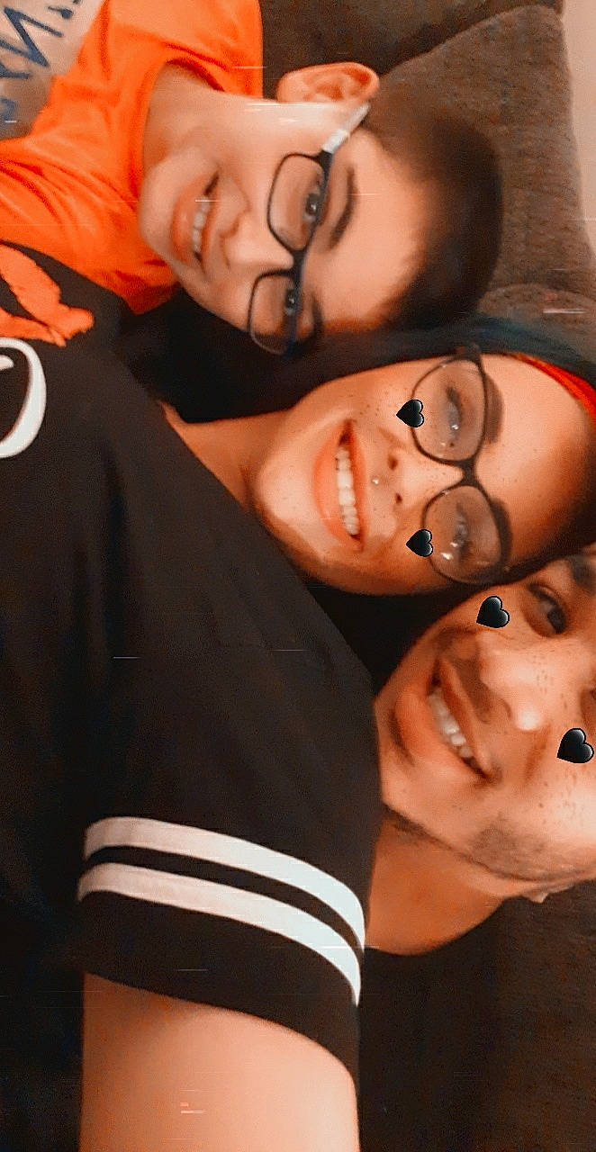 Isaiah joined the competition — help win amazing prizes! cheek, clothing, cool, eyebrow, face, flash_photography, forehead, gesture, glasses, happy, interaction, jaw, joy, mammal, mouth, neck, nose, person, skin, smile