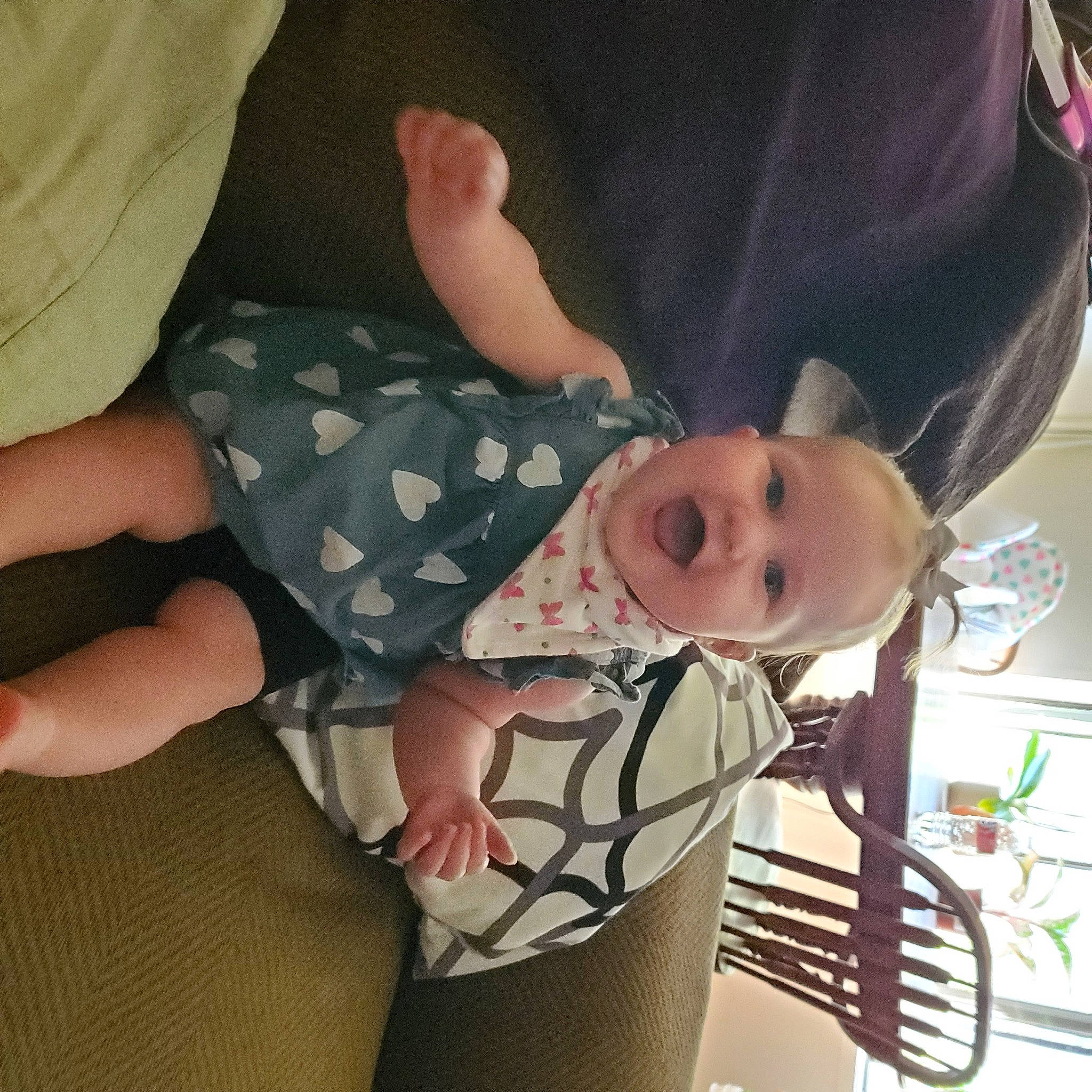 Madi joined the competition — help win amazing prizes! baby, baby_products, baby_toddler_clothing, child, comfort, human, nail, person, toddler