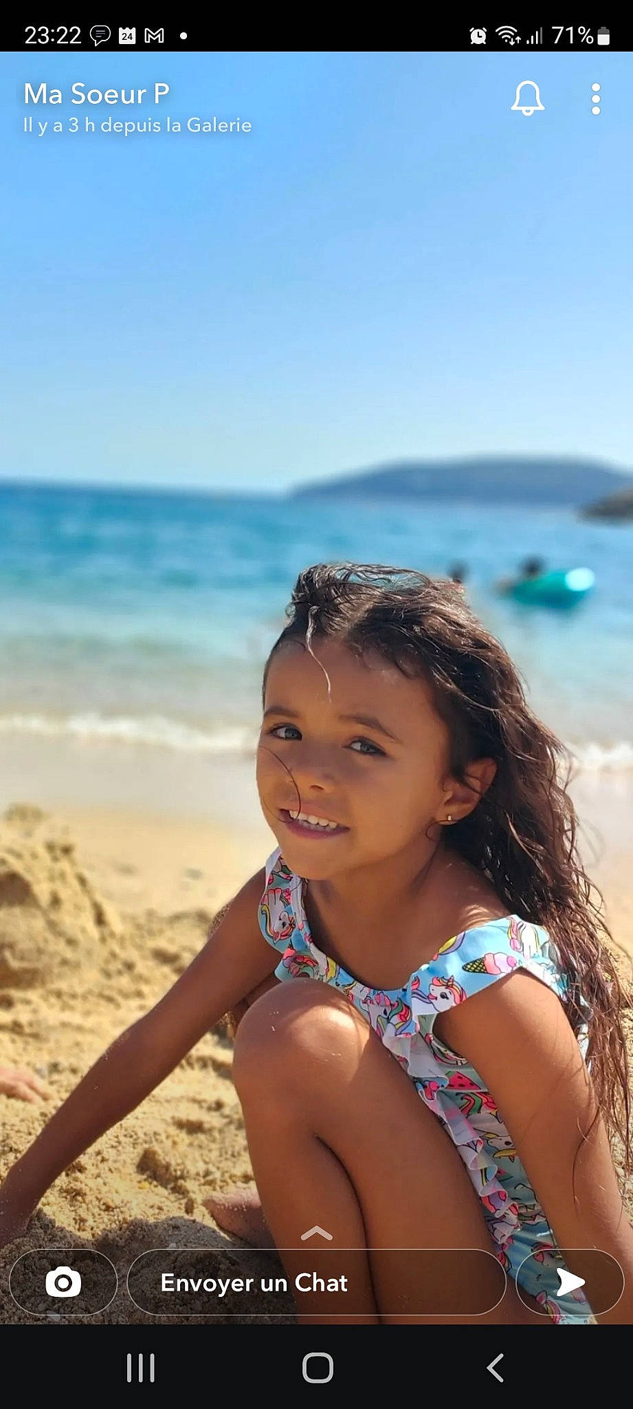 Louna a rejoint le concours — aidez-le/la à gagner de superbes lots ! azure, beach, flash_photography, fun, happy, horizon, joy, leisure, long_hair, people_in_nature, people_on_beach, person, shore, sky, smile, summer, sunlight, swimwear, toddler, travel