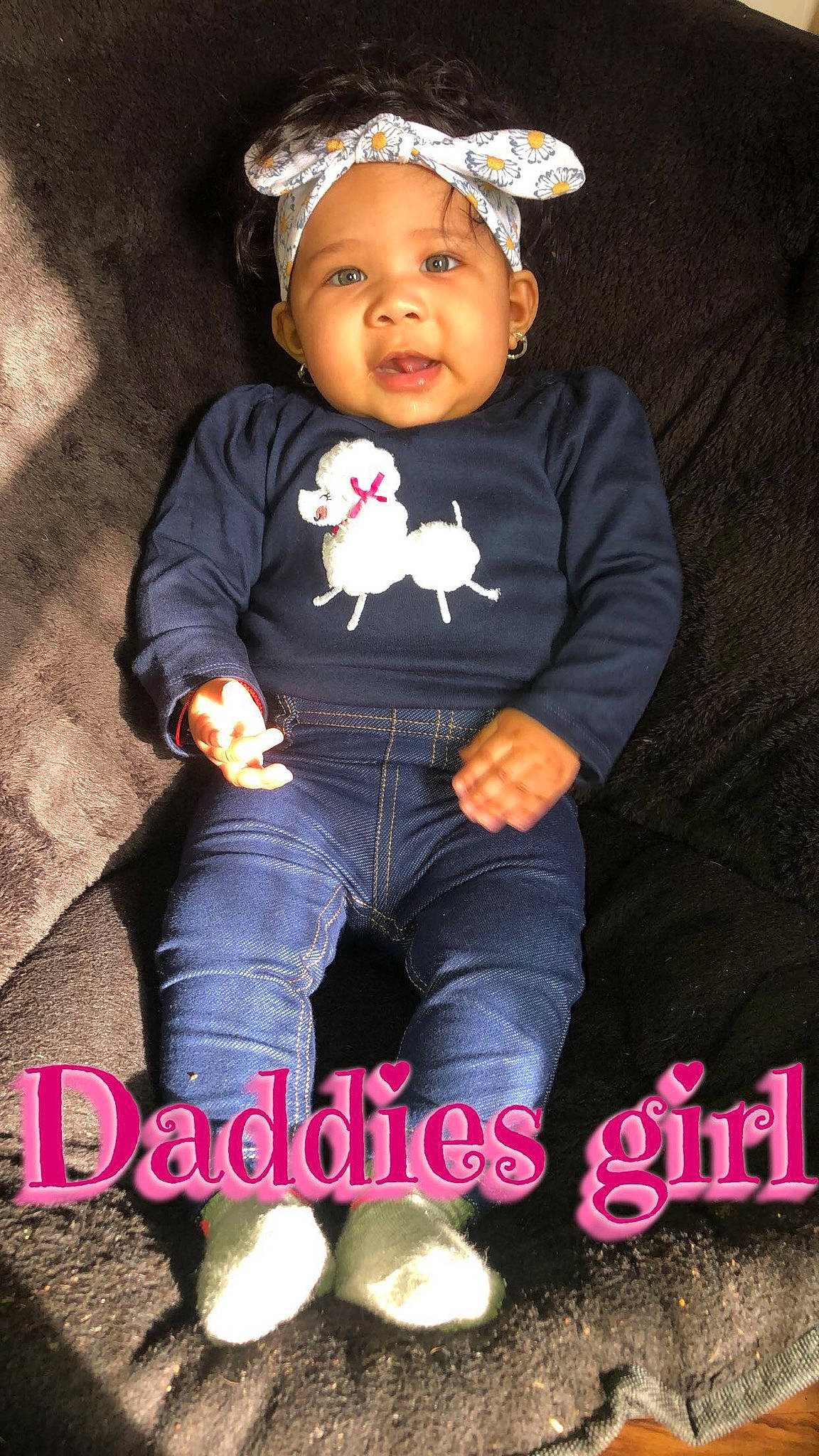 Kamiya joined the competition — help win amazing prizes! baby, baby_toddler_clothing, cheek, child, child_model, cool, fun, happy, jeans, person, photo_caption, photography, sitting, smile, toddler