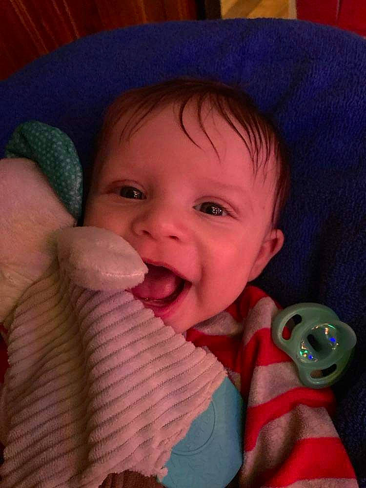 Tucker joined the competition — help win amazing prizes! baby, baby_toddler_clothing, cheek, chin, comfort, eye, eyebrow, face, facial_expression, hairstyle, head, human_body, lip, mouth, neck, nose, person, product, skin, sleeve