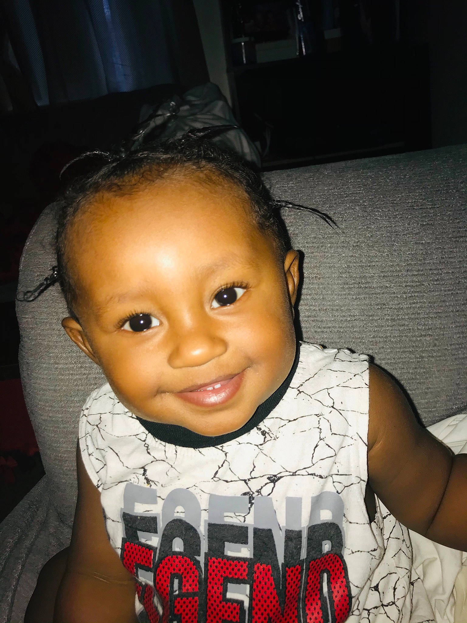 Kasen joined the competition — help win amazing prizes! baby_toddler_clothing, black_hair, cheek, child, cool, eyebrow, eyelash, flash_photography, forehead, happy, iris, joy, lip, mouth, neck, nose, person, skin, sleeve, smile