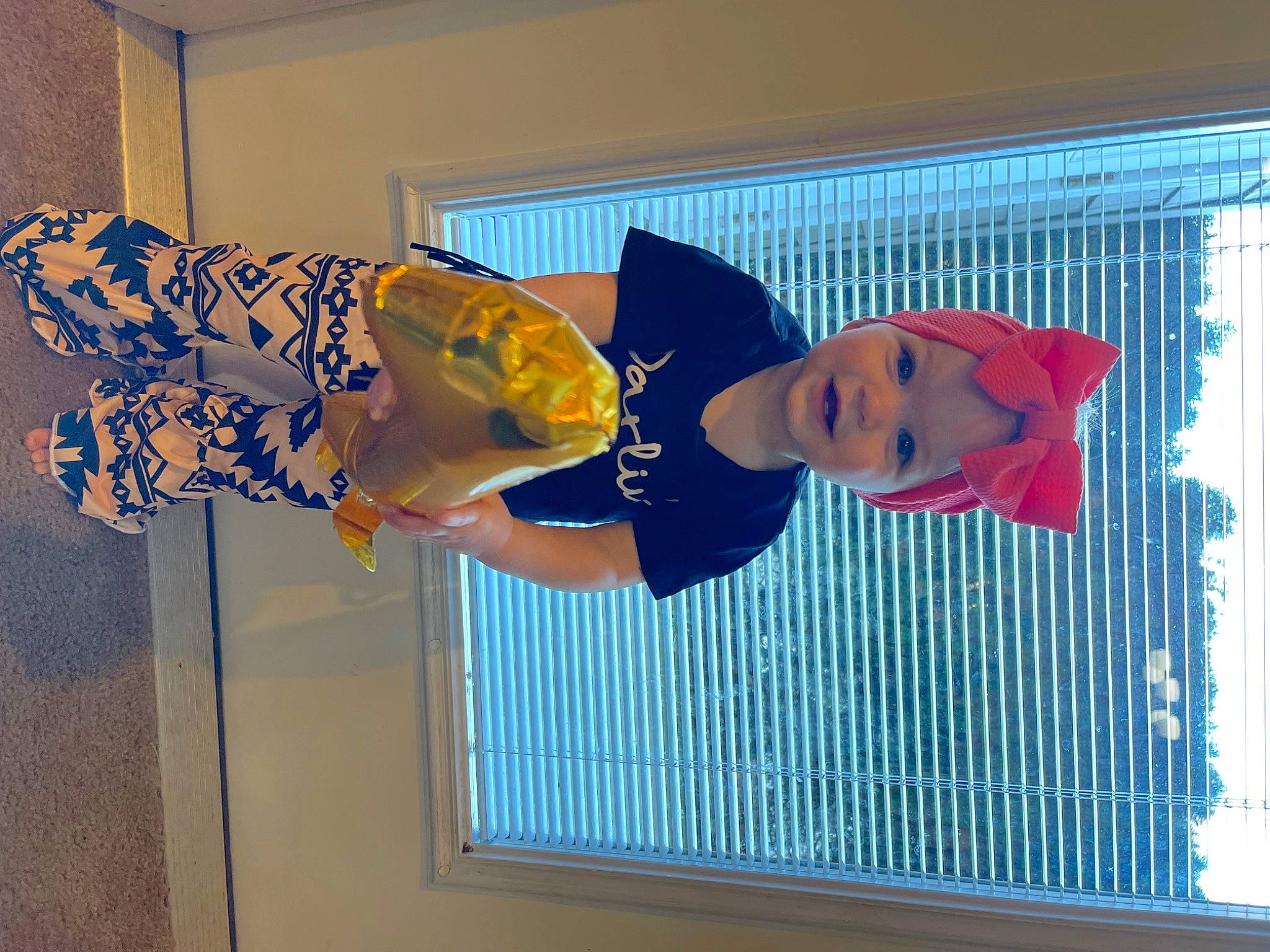 Charlee joined the competition — help win amazing prizes! advertising, art, display_device, electric_blue, headwear, person, rectangle, room, t_shirt, visual_arts, world