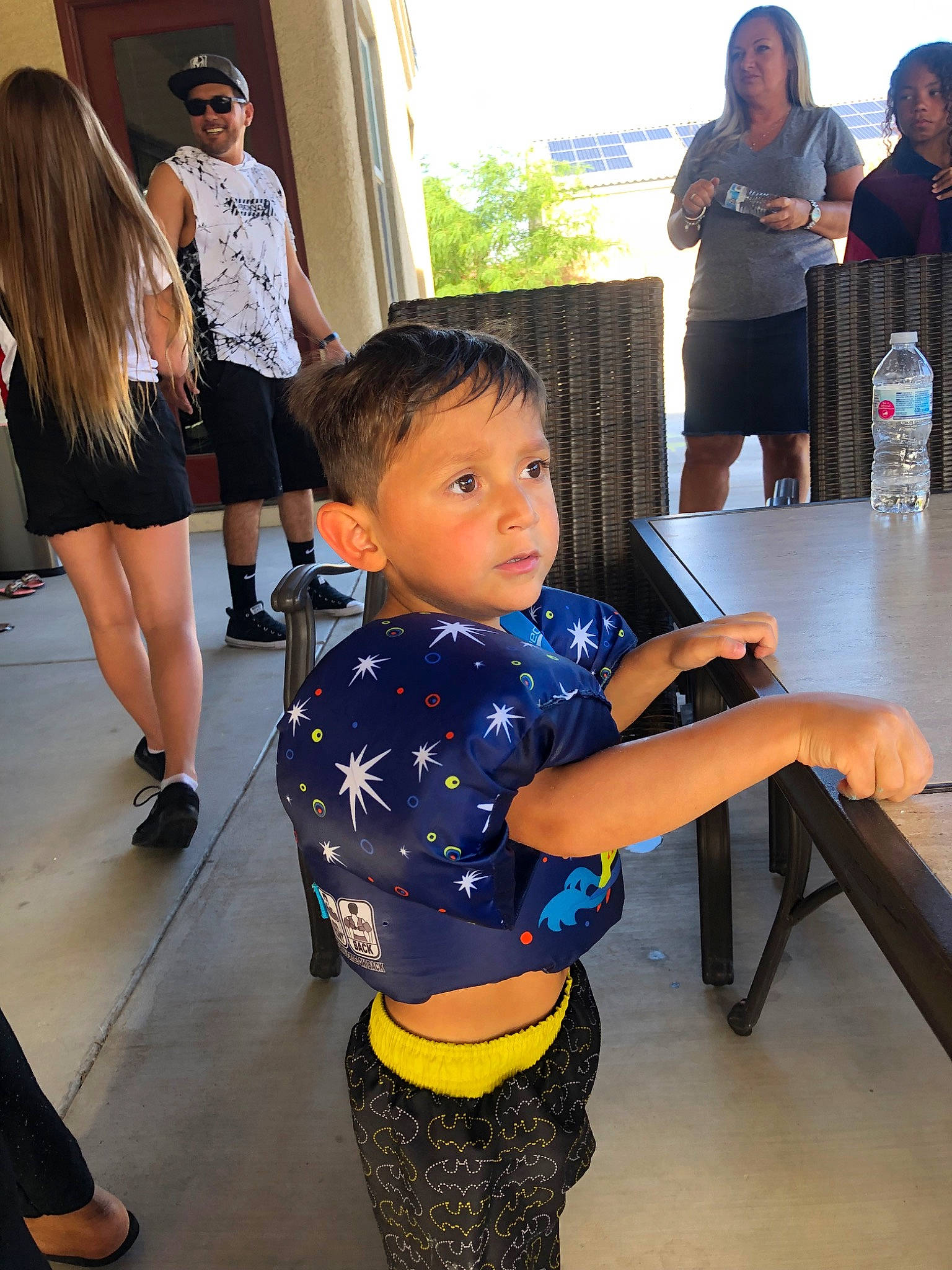 Adriel is registered to the contest to win money with this photo: child, joy, person