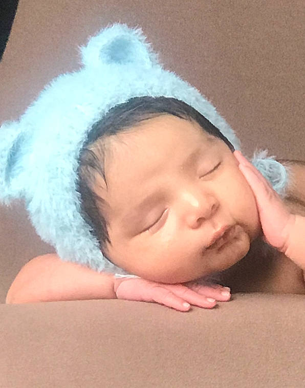 Josue joined the competition — help win amazing prizes! baby, baby_toddler_clothing, cheek, child, comfort, ear, eye, eyebrow, eyelash, fashion_accessory, finger, gesture, hair, happy, headgear, lip, nose, person, skin, thumb