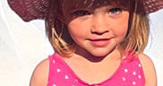 Aurora joined the competition — help win amazing prizes! blond_hair, blue_eyes, child, cute, face, girl, hat, hearts_pattern, kid, outdoor, person, pink_dress, portrait, shadow, shoulders, sleeveless, smiling, sunhat, sunlight, young_child