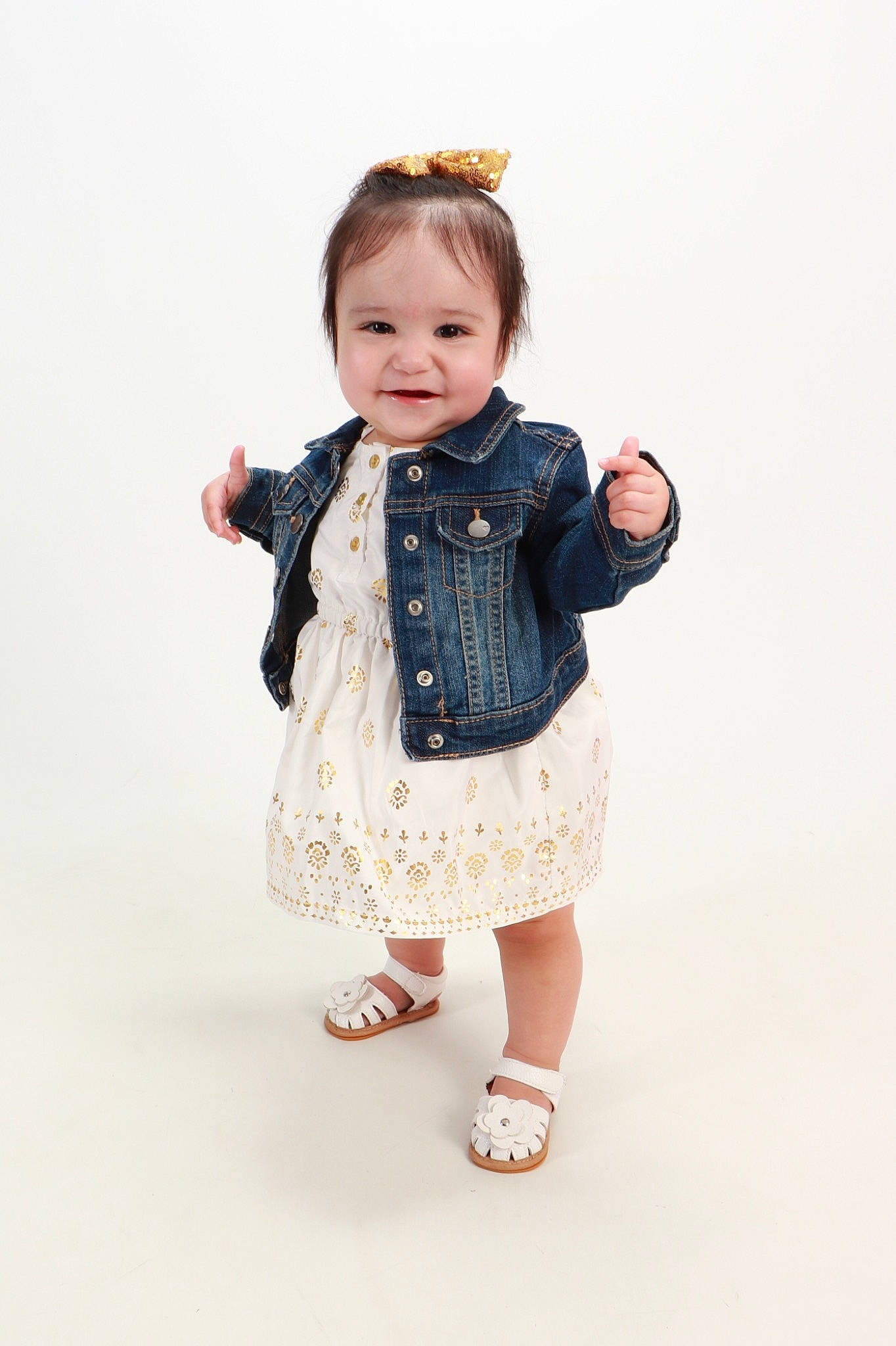 Helen joined the competition — help win amazing prizes! baby, baby_toddler_clothing, collar, costume, day_dress, denim, dress, dress_shirt, face, fashion_accessory, fashion_design, formal_wear, happy, joy, outerwear, pattern, person, sleeve, smile, street_fashion