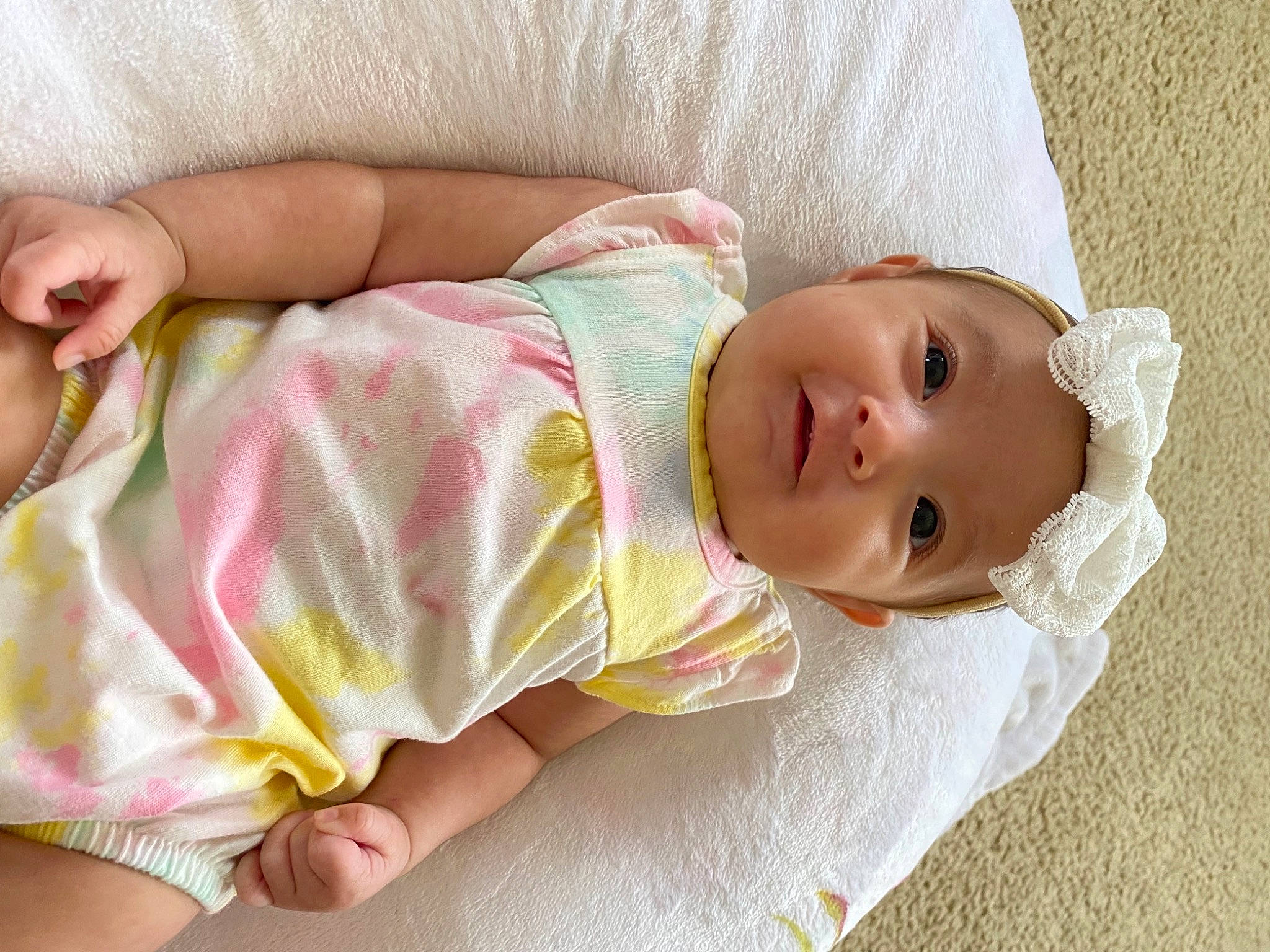 Aviana is registered to the contest to win money with this photo: baby, baby_products, baby_sleeping, baby_toddler_clothing, cheek, child, comfort, eye, eyelash, finger, hand, headwear, linens, pattern, person, pink, product, skin, sleeve, textile