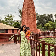 Ariana joined the competition — help win amazing prizes! adult, clothing, female, footwear, landmark, mahabodhitemple, person, shoe, woman