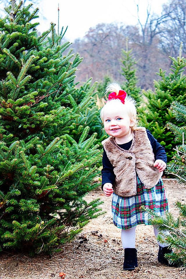 Claire is registered to the contest to win money with this photo: child, christmas, christmas_decoration, christmas_tree, colorado_spruce, conifer, design, evergreen, fir, joy, oregon_pine, outerwear, pattern, person, pine_family, plaid, plant, spruce, tartan, tree